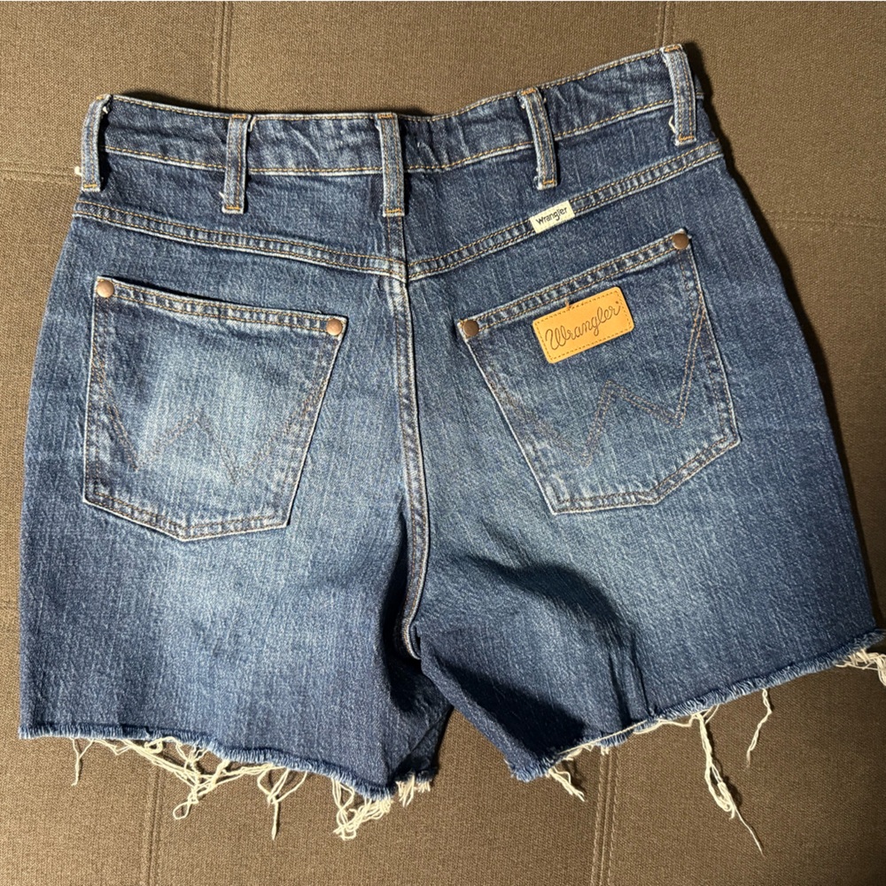 Wrangler Women's Blue Denim Shorts